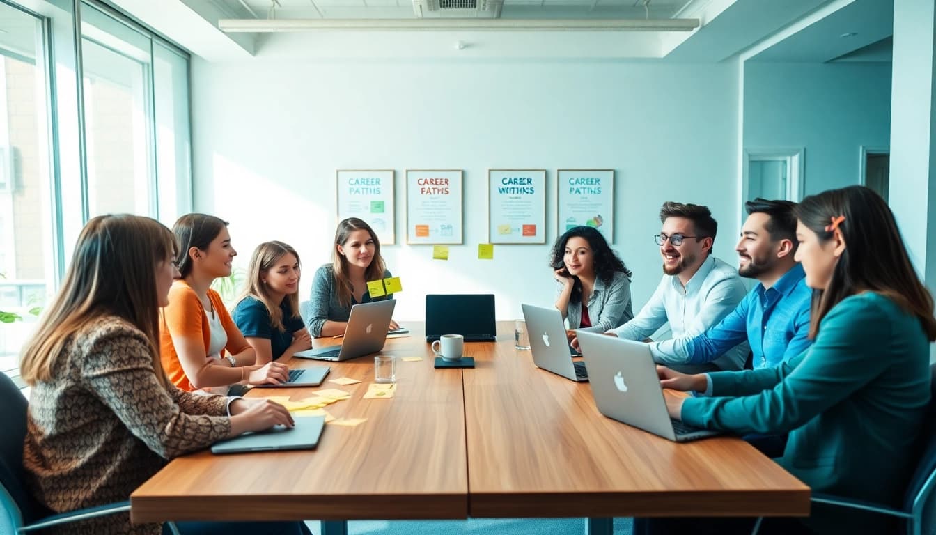 How to find my perfect career through effective collaboration and brainstorming sessions.