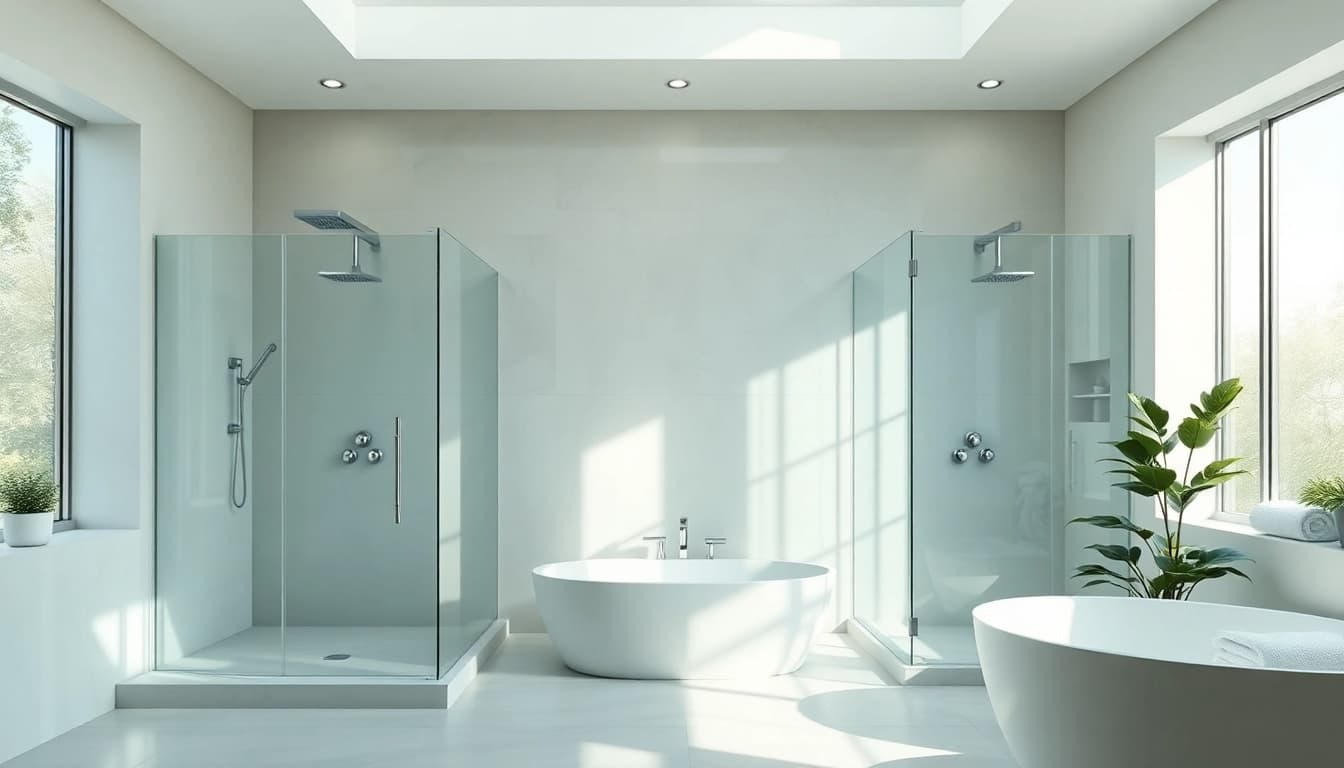Transform your bathroom with elegant showers that blend luxury and comfort.