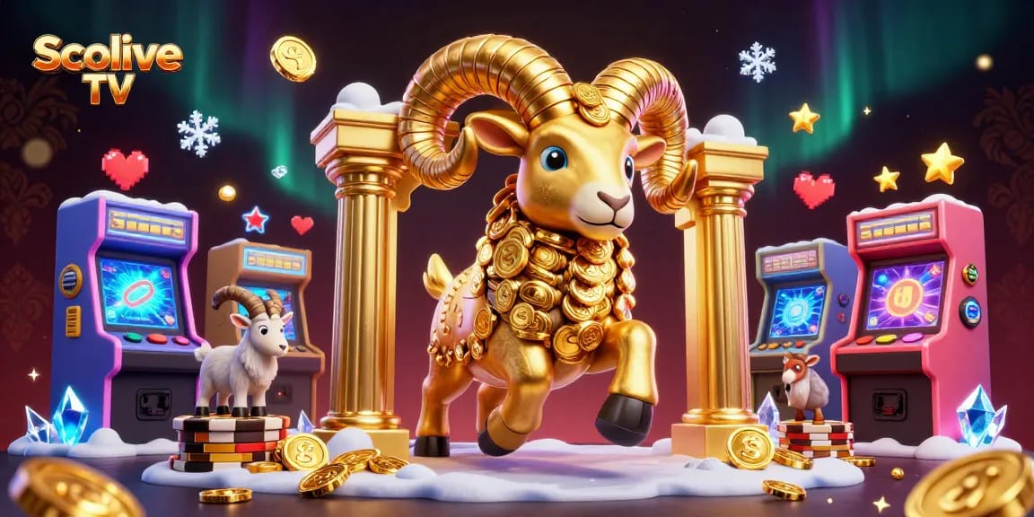 Socolive TV delivers thrilling gaming experiences through an ultra-detailed 3D illustration showcasing a vibrant casino atmosphere.