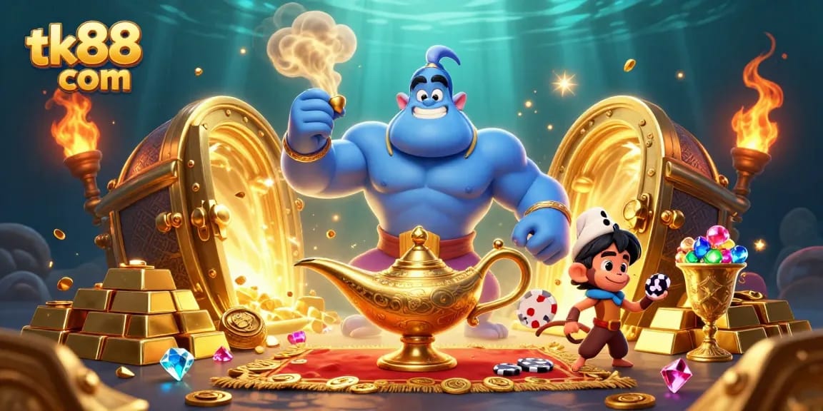 Experience the excitement of tk88 com with thrilling casino scenes and dynamic gaming elements.