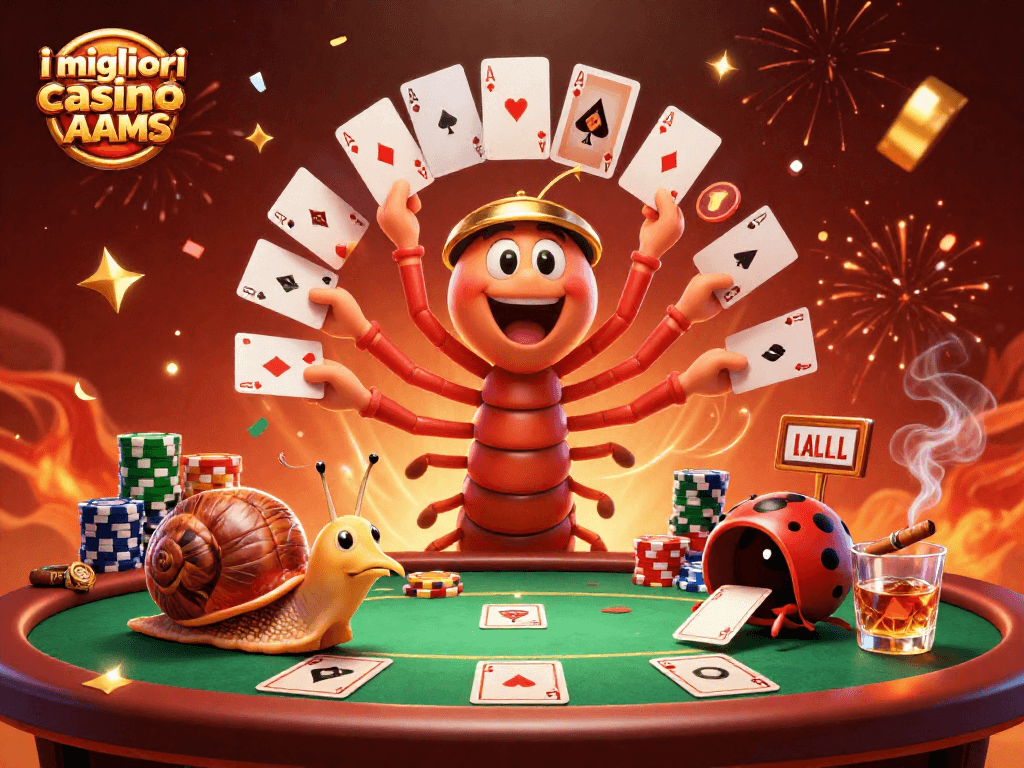 Gioca nei migliori casino non AAMS con un tavolo da poker animato da personaggi unici!