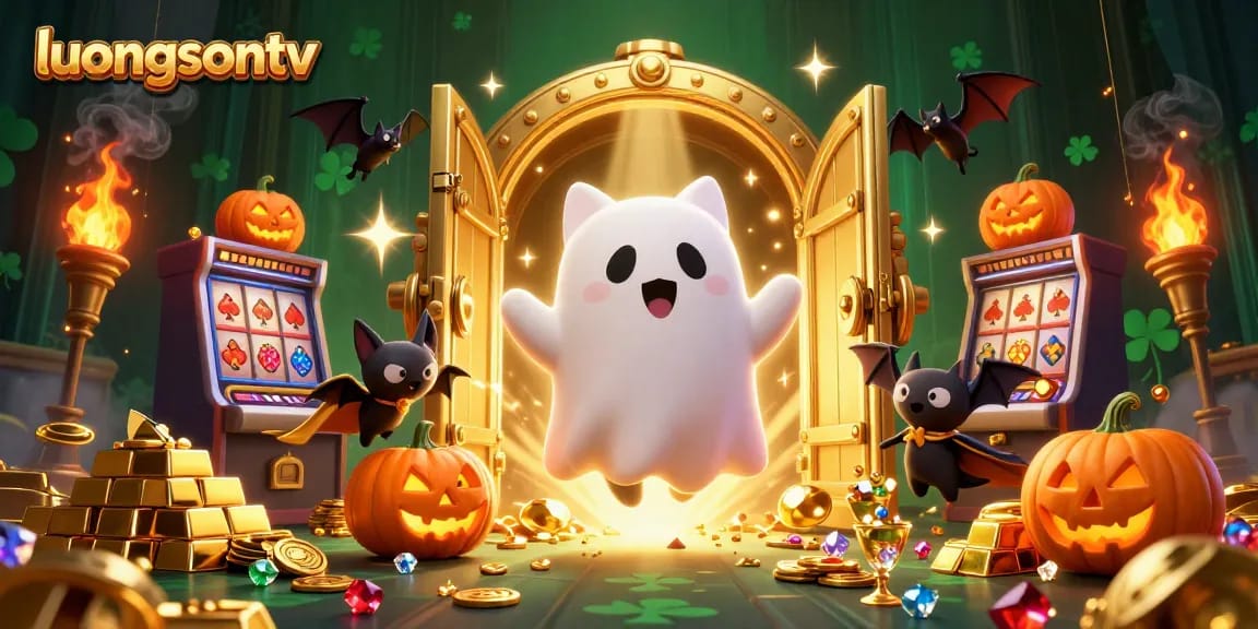 Watch luongsontv come alive as a friendly ghost cat navigates a haunted casino filled with treasures.