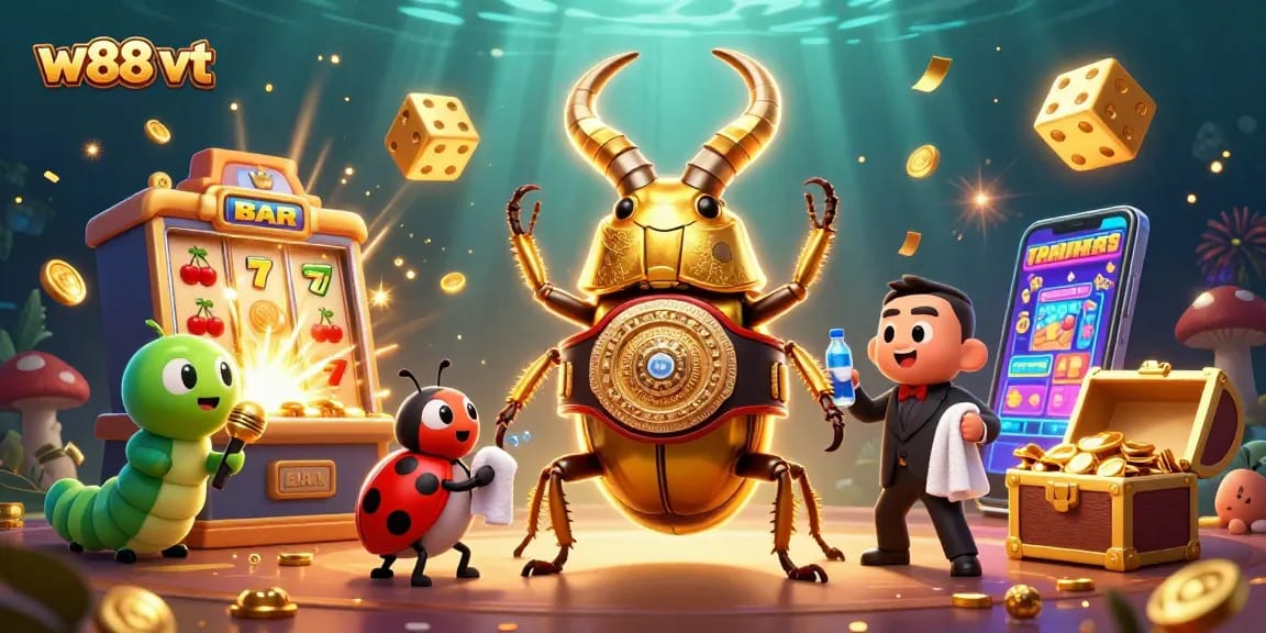 W88 VT mang đến hình ảnh sôi động với các trò chơi casino và cơ hội chiến thắng lớn.