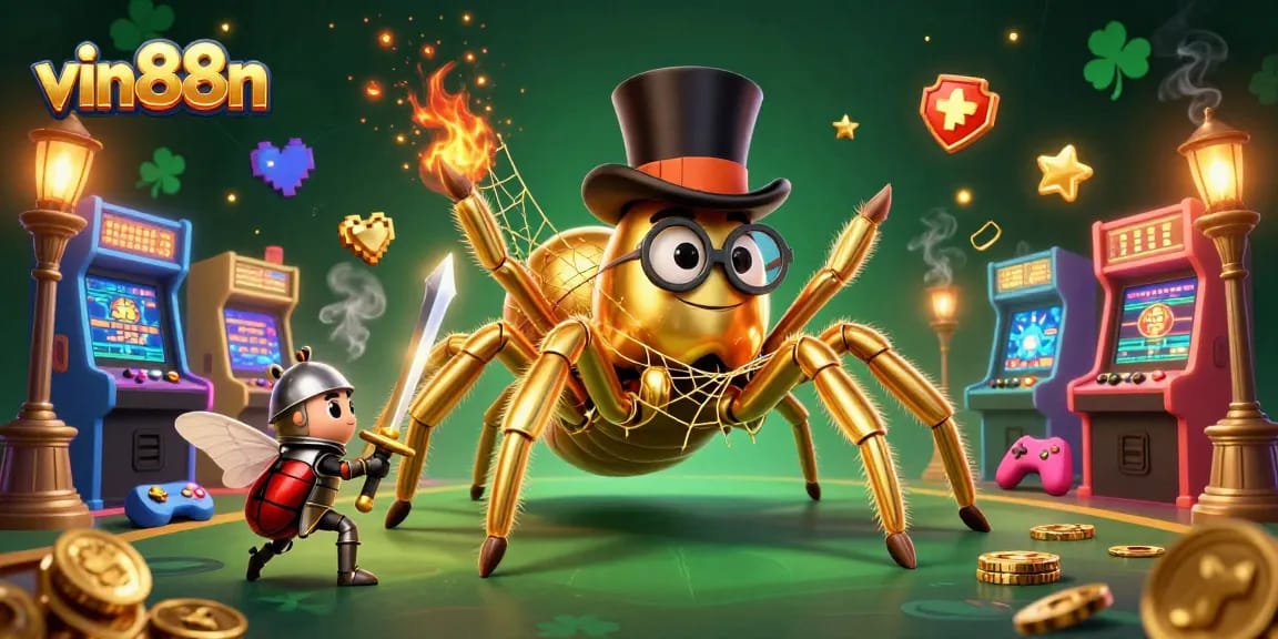 Join vin88n in a thrilling casino adventure with unique gaming characters and dynamic elements!