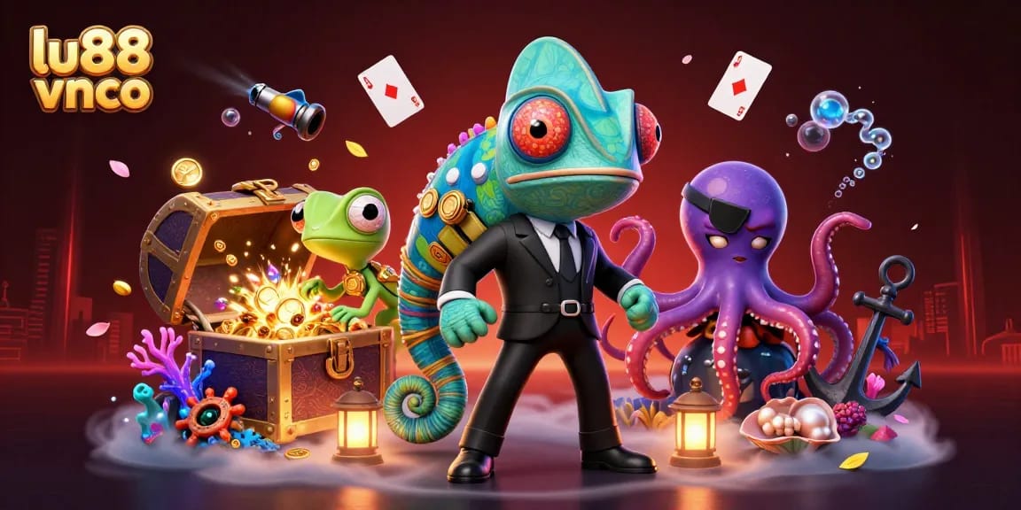 Experience the thrill of gaming with lu88 vnco's action-packed underwater casino adventure.
