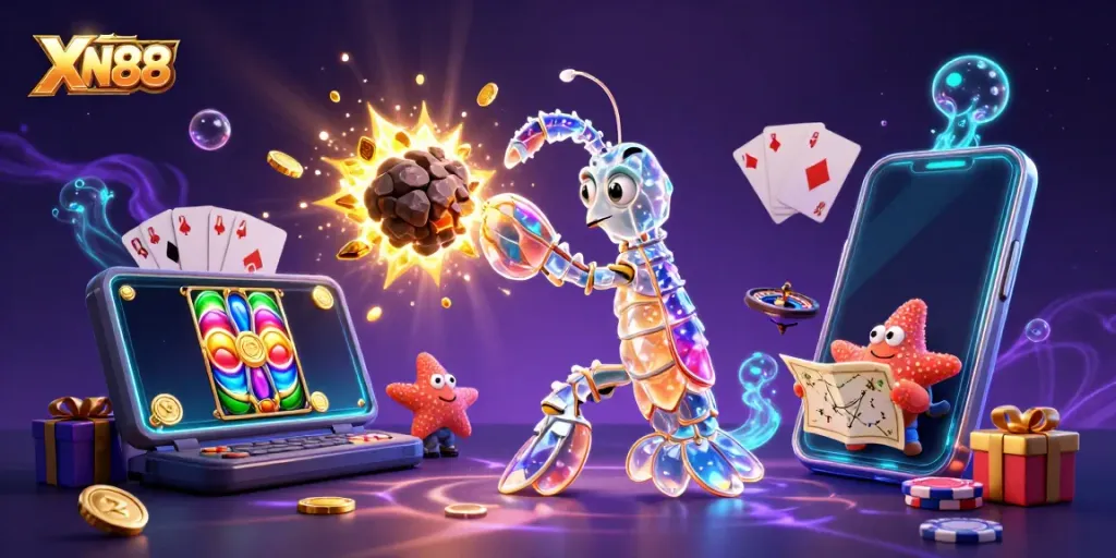 Xn88 casino games offer immersive experience with vibrant colors and thrilling action.
