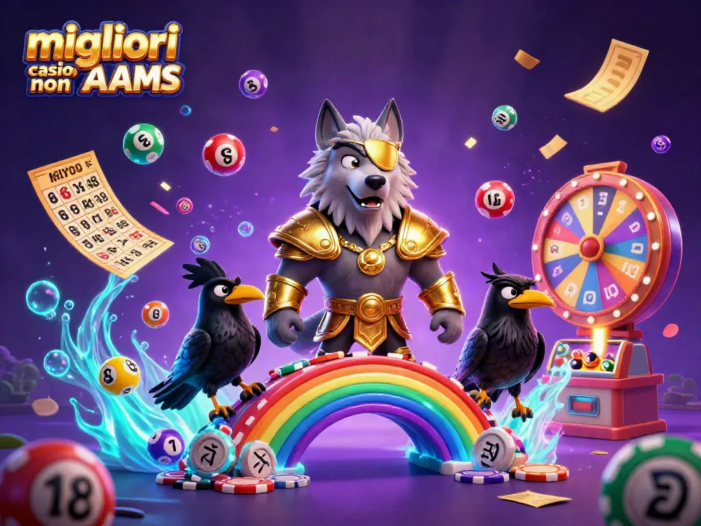 Esplora i migliori casino non AAMS con vivaci elementi di gioco e atmosfere magiche.