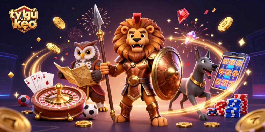 Engage with tỷ lệ kèo sports betting as a Spartan lion, owl strategist, and greyhound messenger illuminate the casino landscape.