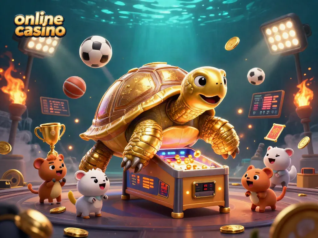 Disfruta de la emoción del casino en línea con una ilustración vibrante y detallada.
