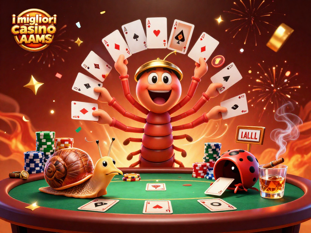 Gioca nei migliori casino non AAMS con un tavolo da poker animato da personaggi unici!