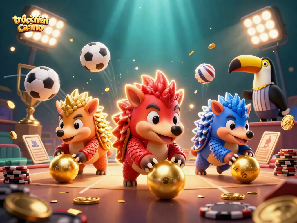 Trực tuyến casino: Trải nghiệm cuộc thi sôi động giữa hai pangolin trong trò chơi