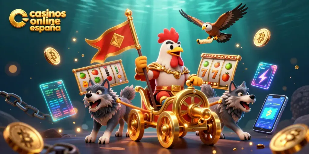 Juega en casinos online España con emocionantes slots y elementos de criptomonedas.