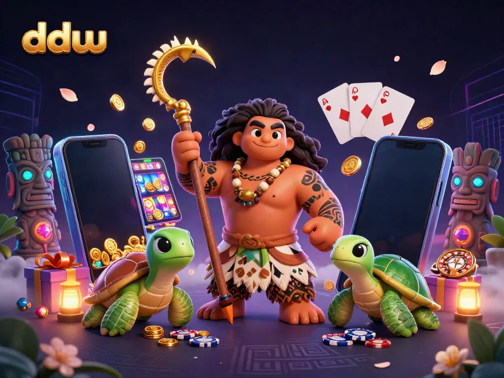 Experience dynamic gaming action with dduu featuring a vibrant scene of gaming elements and characters.