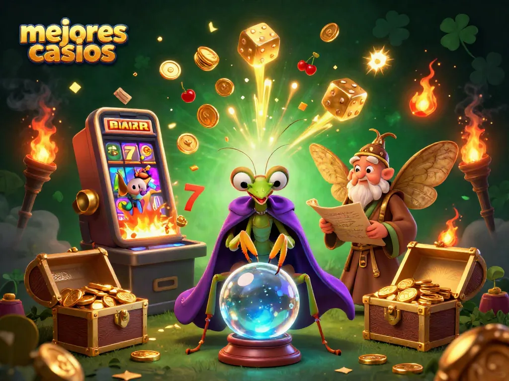 Juega en los mejores casinos y mejora tus ganancias con máquinas tragamonedas vibrantes y elementos de fortuna.