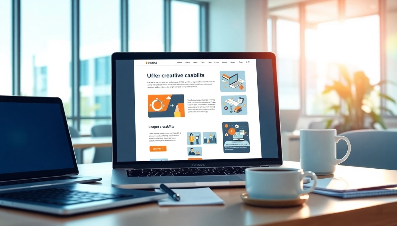 Engaging hubspot marketing email design in a professional office setting.
