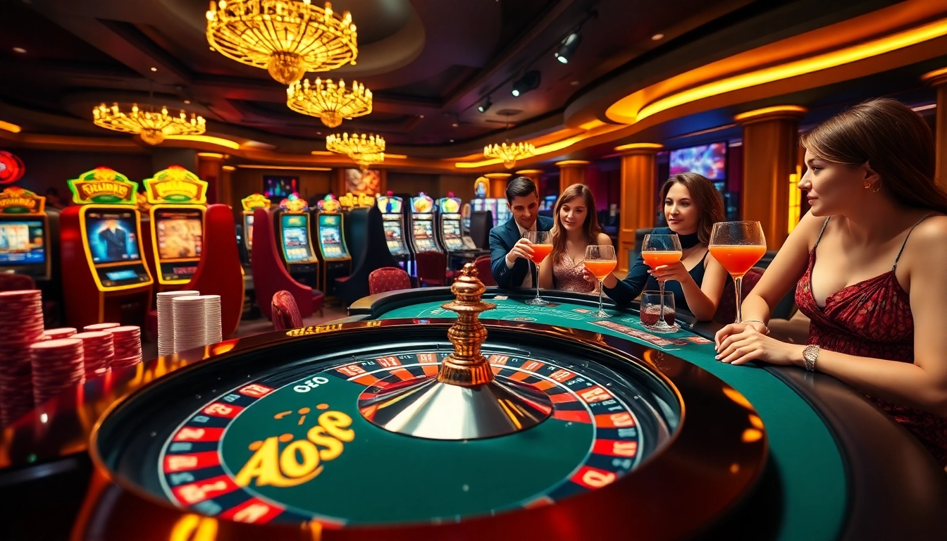 Experience the excitement of oxbet.com with players engaged in thrilling casino games.