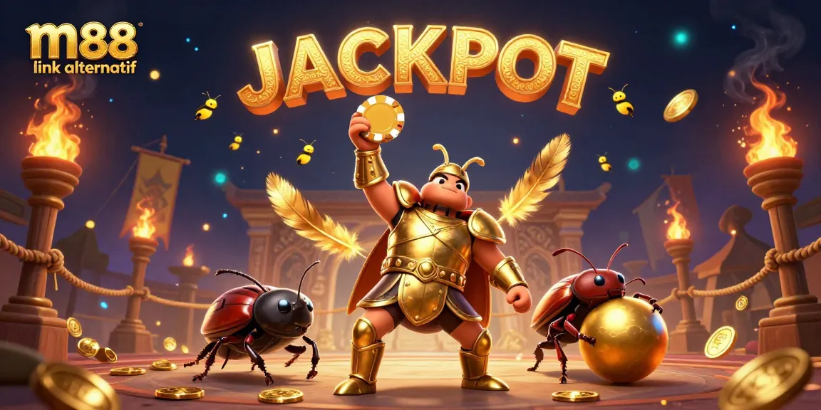 Experience excitement at M88 link alternatif with a victorious beetle and dynamic gaming elements.