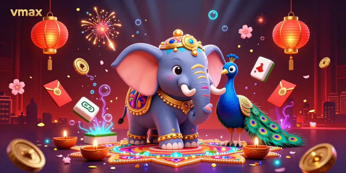 Experience winning strategies at vmax casino with vibrant 3D characters and rich gambling elements.