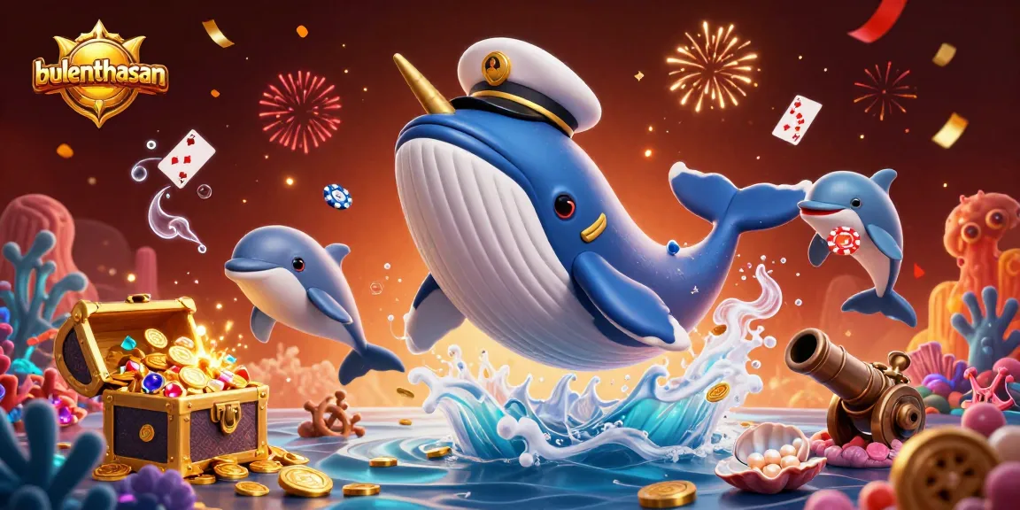 Experience the thrill with bulenthasan's playful dolphins juggling poker chips in an underwater casino adventure.
