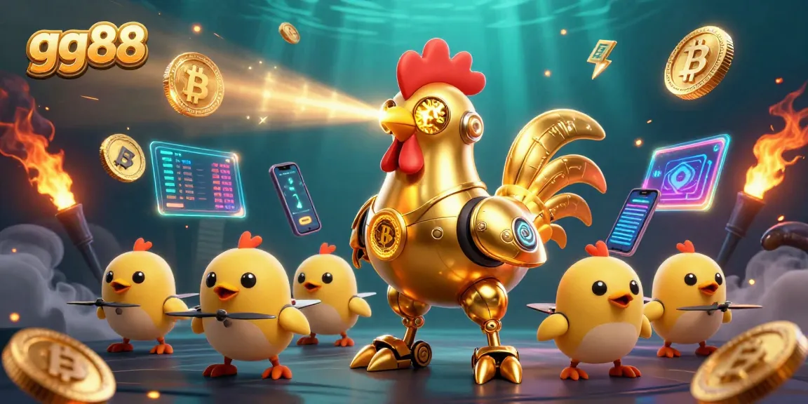 Win big with gg88 lottery strategies and innovative gaming experiences in this vibrant digital art!