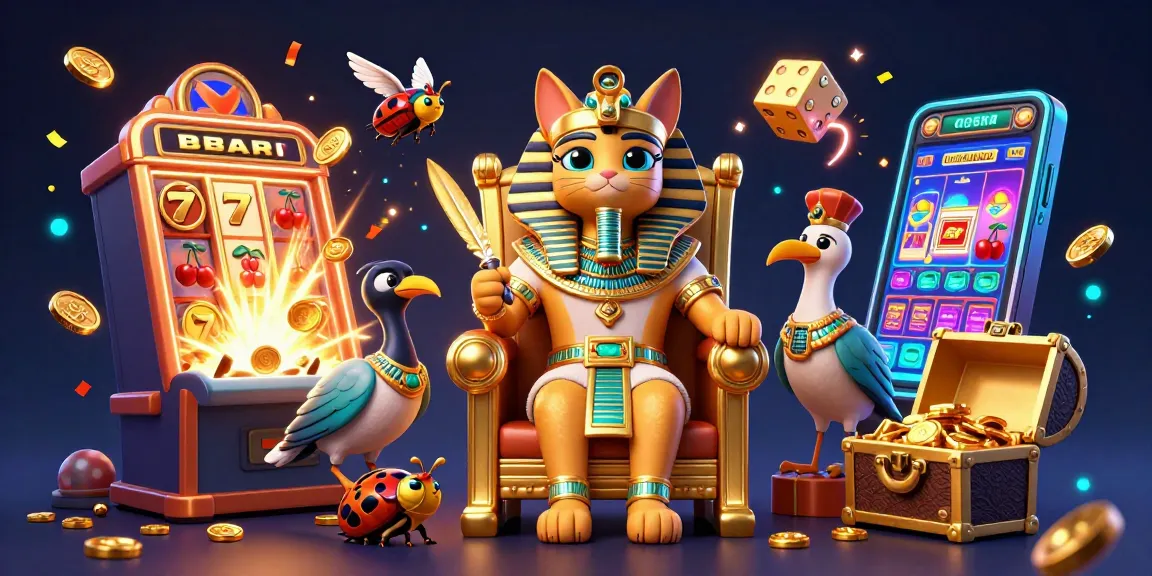 Experience the thrill of 1da88 with a captivating 3D casino scene filled with jackpots and vibrant characters.